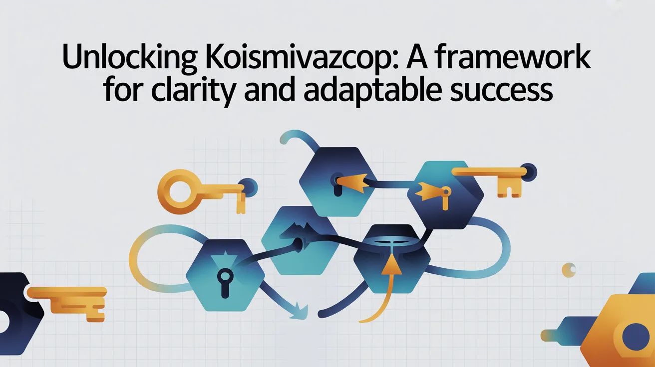 Unlocking Koiismivazcop: A Framework for Clarity and Adaptable Success