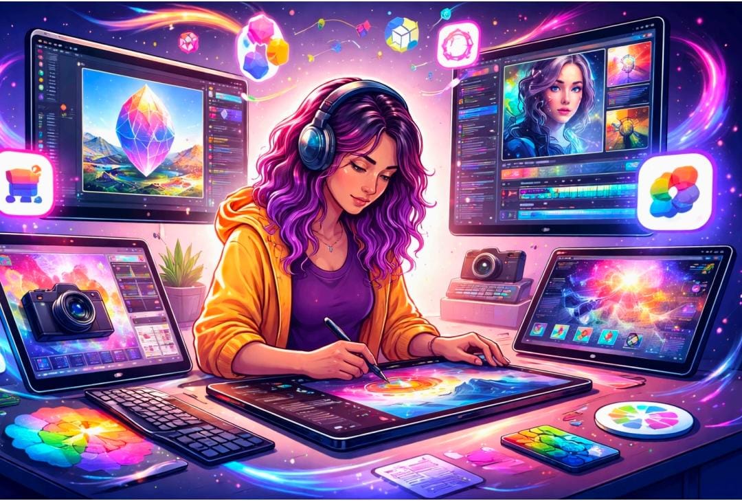 Top 6 Visual Creation Tools Revolutionizing Modern Art